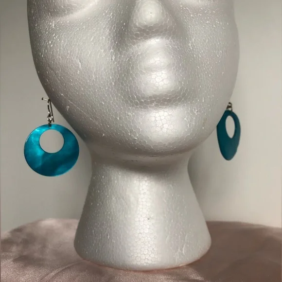 Disc earrings - Picture 2 of 5